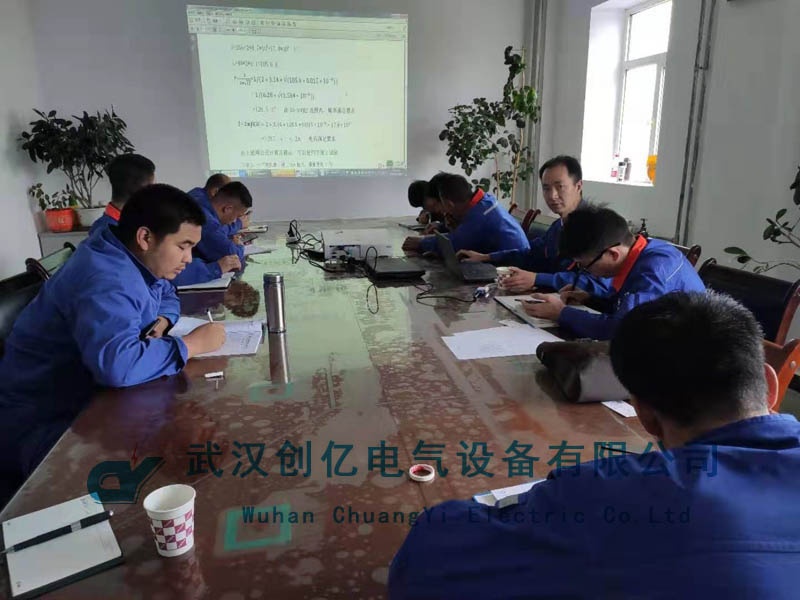 創(chuàng)億電氣為青海客戶提供調(diào)試服務(wù)